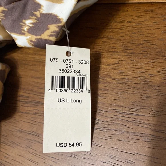 Aerie Leopard Wrap One Piece Swimsuit - Picture 5 of 5